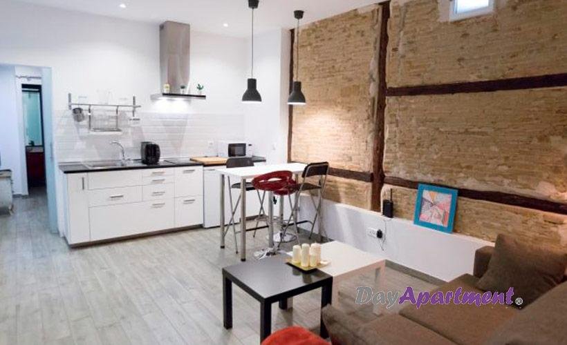 apartment from day apartment for rent for companies in Madrid Justicia